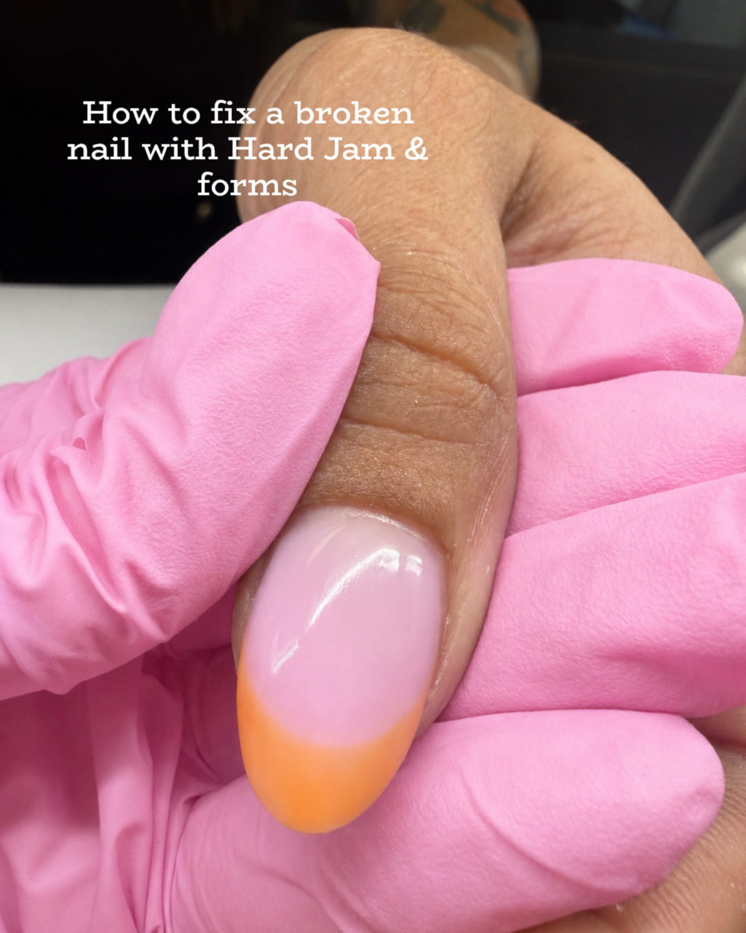How to fix a Broken Nail with Hard Jam and forms ?