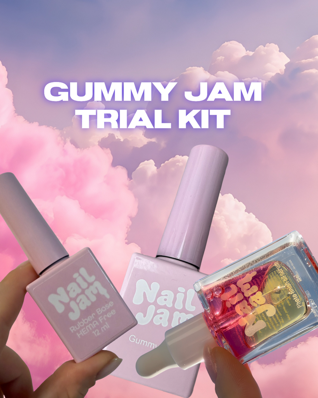 Gummy Jam Trial kit (soft gel )
