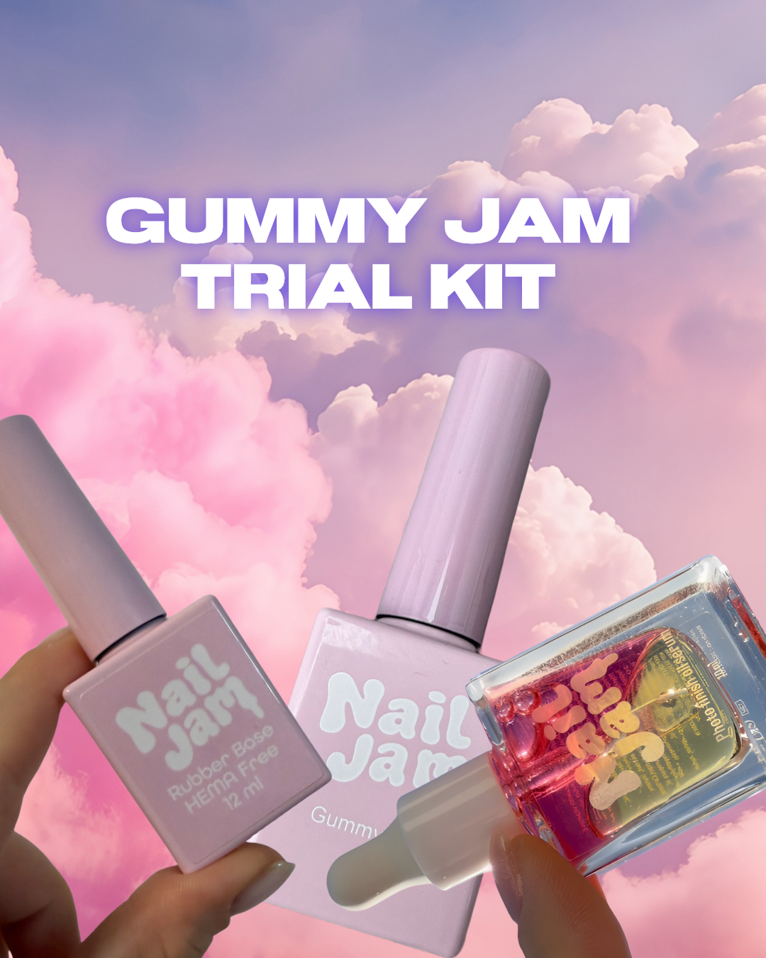 Gummy Jam Trial kit (soft gel )